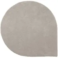 AYTM Stilla matto 160x130 cm Taupe