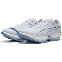 Puma FAST-R Nitro Elite 3 Shoes White Blue AW26, Size 44 - EUR