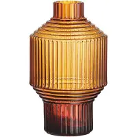 Kosta Boda Pavilion vaasi tumma 134 mm Amber