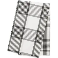 By Mogensen Dug Large Checks - Grey - 140X140CM