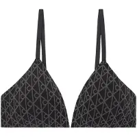 Calvin Klein Lightly Lined Triangle - Black - S