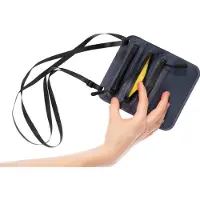 Cocoon Secret Neck Wallet, lompakko, laivastonsininen/keltainen