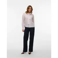 Vero Moda Vmjuliana Ls Tie Detail Shirt Exp - White - M