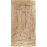House Nordic Rina - Rug, Braided Jute, Nature 65X135 Cm - 1X65X135CM