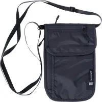 Cocoon Travel Neck Wallet Phantom Black Arvosäilytys OneSize