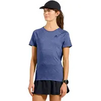Odlo Women's T-Shirt Crew Neck S/S X-Alp Pw 115 Dazzling Blue Melange L