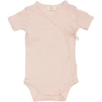 Copenhagen Colors Käärittävä body l/h - Dusty Rose - - 56 - Bodyt L/H