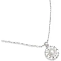 LILY AND ROSE New Sofia Pearl Necklace Créme