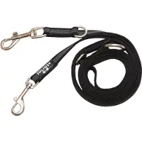Julius-K9 Tuplatalutushihna kumipintainen 220cm/20mm, paino alle 50kg