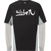 Quiksilver Yg Sync Double Layer Tee - Black - L