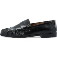 Bianco Biacarma Penny Loafer Faux Leather - Black - 38