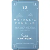 Printworks 12 Colour Pencils - Multi/patterned - 10.5X 1.1X 19.0CM