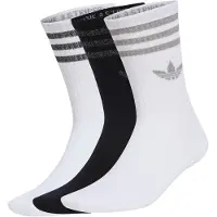 Adidas Originals 3 Stripes Glitter Crew-sukat 3 Parit
