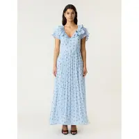 Y.A.S Yassvea Ss Ankle Dress - D2D - Blue - 36