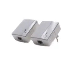 TP-LINK – AV 600 Nano Powerline Adapter Starter Kit, kaksi laitetta, valk. (TL-PA4010 KIT)