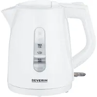 Severin 3411 -vedenkeitin, 1,0 l, 2200 W, valkoinen