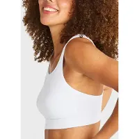 Swegmark Victorious Strength Sports Bra Spacer Moulded Cups - White - E x 80