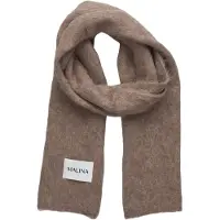 Malina Colleen Alpaca Blend Scarf - Brown - ONE SIZE