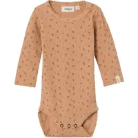 Lil´ Atelier Nbfgago Ls Slim Body Lil Noos - Orange - 56