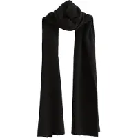 Lindex Scarf Knitted Petra - Black - ONE SIZE