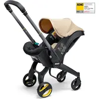 Doona i Turvakaukalo + ISOFIX-telakka, Sahara Sand