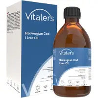 Vitaler's Omega-3 Norjalainen kalanmaksaöljy 1250 mg, UNS - 250 ml