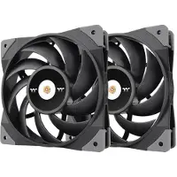 Thermaltake TOUGHFAN 12 -tietokonetuuletin, 120 mm, PWM, musta, 2 kpl