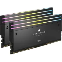 Corsair Dominator Titanium CMPLEKIT2 DDR5 2 kpl -valaisunlaajennussarja, musta