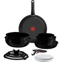 Tefal Ingenio Excellence Ceramic gryt- och stekpanneset 13 delar, svart