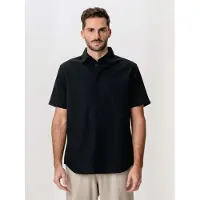 TeeShoppen Paita ' Linen Blend ' musta