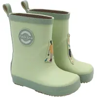 Mikk-Line Wellies 3D Patch - Barefoot - Green - 34