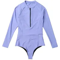 Mystic Jayde One Piece 2 Mm Naisten Pitkähihainen Shorty-märkäpuku Etuvetoketjulla
