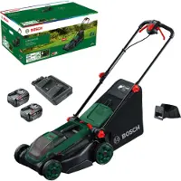 Bosch Rotak 18V2-38 Akkuruohonleikkuri, 38 cm, 18 V, Hiiliharjaton
