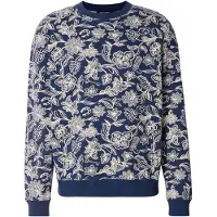 Scotch & Soda Collegepaita ecru / tummansininen
