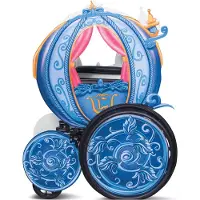 Disguise Disney Princess Carriage Adaptive Wheelchair Cover - Multi/patterned - ONE SIZE