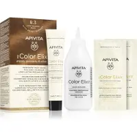 Apivita My Color Elixir hiusväri ammoniakiton sävy 8.3 Light Blonde Gold 1 kpl