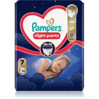 Pampers Night Pants Size 7 kertakäyttöiset housuvaipat yöksi 15+ kg 35 kpl