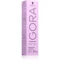 Schwarzkopf Professional IGORA Royal Fashion Lights vaalentava voide hiuksiin sävy L-77 60 ml