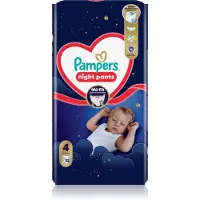 Pampers Night Pants Size 4 kertakäyttöiset housuvaipat yöksi 9-15 kg 52 kpl