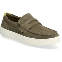 Tommy Hilfiger Modern Light Hybrid Suede Loafer - Khaki green - 43