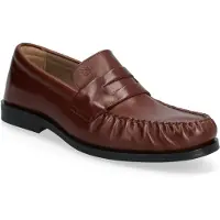 Calvin Klein Ess Rubber Loafer Wr Pol Lth - Brown - 44