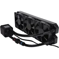 Alphacool Eisbaer 360 integrated CPU water cooling kit, 360 mm, copper, 3 120 mm fans, G1/4, compatible with Intel LGA 775/1150/1151/1155/1156/1366/20 (11286)