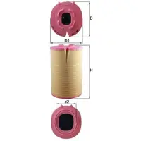 MAHLE ORIGINAL Ilmansuodatin LX 5888