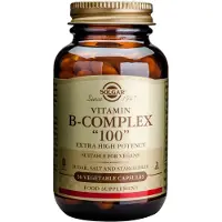Solgar Vitamiini B-kompleksi, erittäin vahva "100" - 50 kapselia