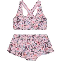 Color Kids Bikini W. Skirt, Aop - Pink - 110