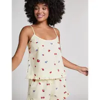 Hunkemoller Cami Woven Ruffle Fruit - XXL