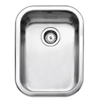 Juvel Intra a480 stainless steel kitchen sink rehab 110 mm D