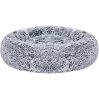 Feandrea Pehmeä harmaa koiransänky 80 cm, pestävä päällinen