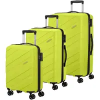 American Tourister Jetdriver 3.0 3 Pc Set A Fondant Pink - Yellow - ONE SIZE