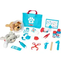 Melissa & Doug Lelusetti - Eläinlääkäri - 24 Osaa - - OneSize - Lelut